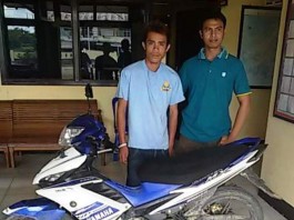 Curi Sepeda Motor Majikan