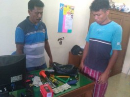 Pencuri Kotak Infak Dipermak Massa