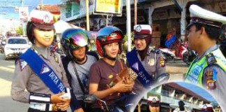 Badut Zebra Ikut Razia