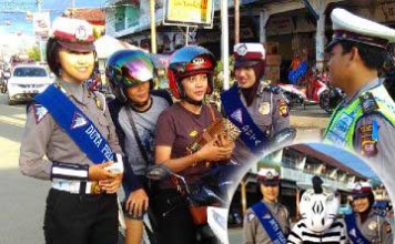 Badut Zebra Ikut Razia