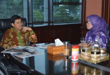 Juliarti Lobi Menteri Yuddy