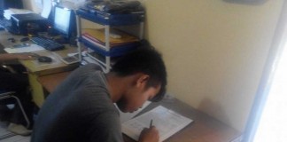 Oknum Siswa Terpaksa Ujian Dibalik Sel