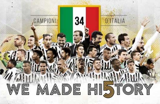 Roma Antar Juventus Raih Scudetto Penuh Rekor