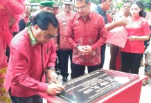 Wabup Resmikan Klenteng Sam San Kwet Bong