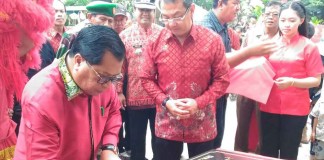 Wabup Resmikan Klenteng Sam San Kwet Bong