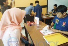 Pendaftaran Polri Ramai Peminat