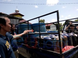 Polres Kapuas Hulu Sita 1.589 Liter BBM