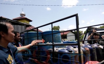 Polres Kapuas Hulu Sita 1.589 Liter BBM