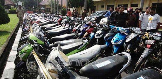 Motor Perwira Polisi Diembat