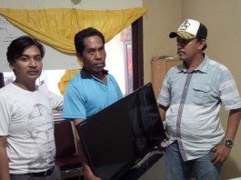 Lagi Ngopi, Pencuri Televisi Diciduk