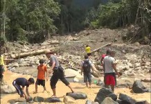Riam Batu Diterjang Longsor