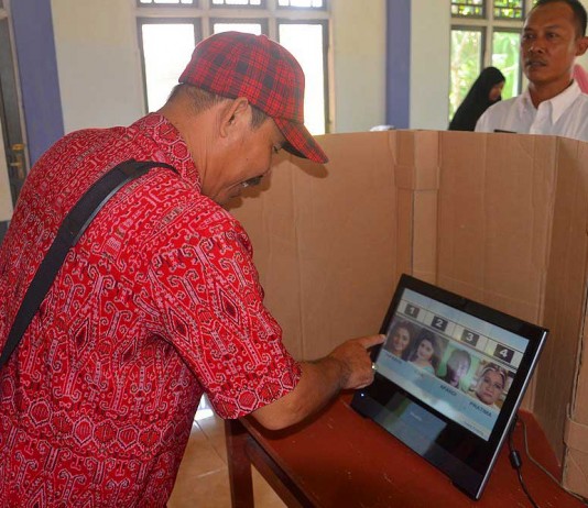 e-Voting Pilkades Pertama di Kalimantan