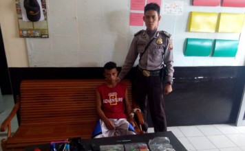 Beraksi di Perbatasan Antarnegara, Pengedar Sabu Ditangkap