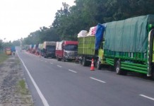 Overload, 58 Truk Harus Turunkan Barang