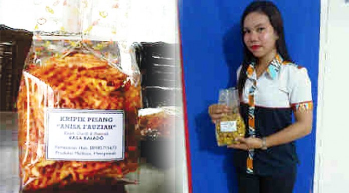 Anisa Fauzia/Pengusaha Kripik Pisang Anisa Fauzia