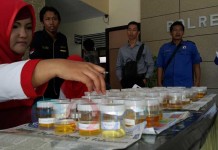 Tes Urine, Lima Oknum Polisi Positif Narkoba