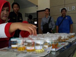 Tes Urine, Lima Oknum Polisi Positif Narkoba