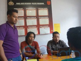 Pelaku Curanmor Diarak ke Polsek