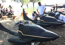 Uji Coba Drone Pesanan Kemenhan