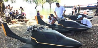 Uji Coba Drone Pesanan Kemenhan