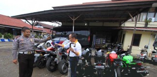 16 Motor Berknalpot ‘Bising’ Disita Polisi