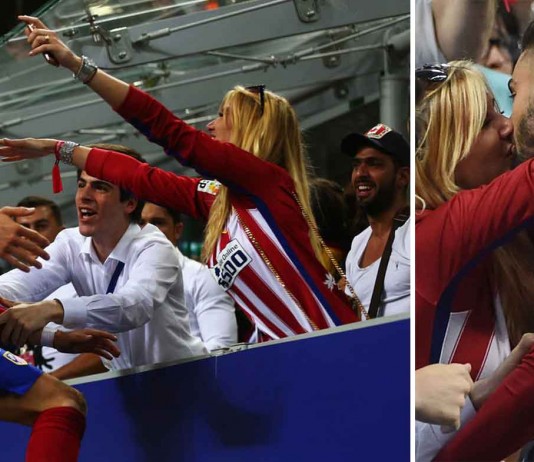 Selebrasi Cium Pacar