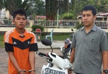 Kunci Masih Melekat Motor pun Diembat