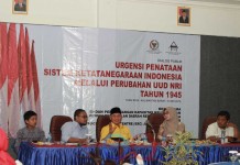 Abdul Rahmi: Amandemen UUD 1945, Perkuat Kelembagaan DPD RI