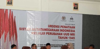Abdul Rahmi: Amandemen UUD 1945, Perkuat Kelembagaan DPD RI