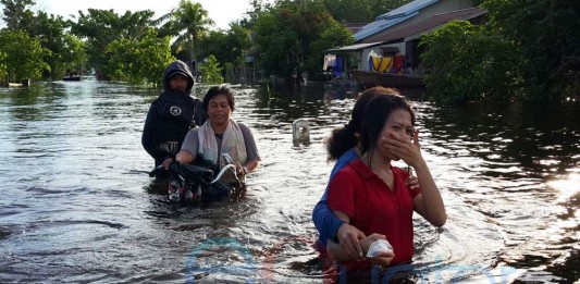 Tiga Kabupaten Kembali Terendam Banjir, UN di Lima SD Terpaksa Ditunda