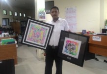 Cari Tambahan Rezeki Halal, PNS IAIN Jual Kaligrafi
