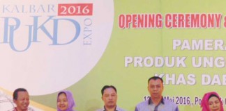 Pameran Kalbar PUKD Expo di Pontianak, Stan Kapuas Hulu Juara Tiga