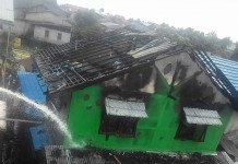 Panas, Tak Sadar Rumah Terbakar