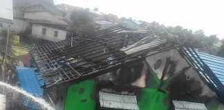 Panas, Tak Sadar Rumah Terbakar