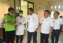 Wabup Aloysius Kawal Tes Urin PNS di Sekadau