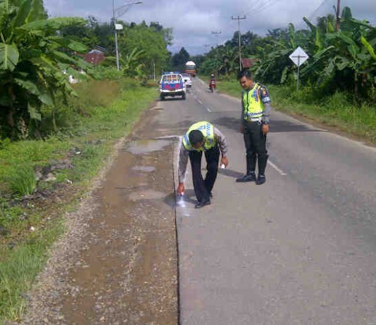 Ditabrak Truk, Kepala Remuk, Jamani Tewas di Depan Mata Sang Kekasih