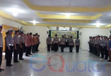 Tiga Perwira Polres Sanggau Dimutasi