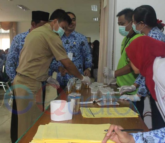 Tes Urin 95 Pejabat Sekadau, Empat Orang Positif Mengandung Unsur Narkoba