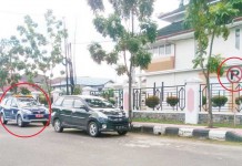 Kadishubkominfo Bantah Mobil Patrolinya Parkir di Kawasan Terlarang