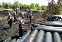 559 Pipa Seharga Rp2,5 Miliar Terbakar