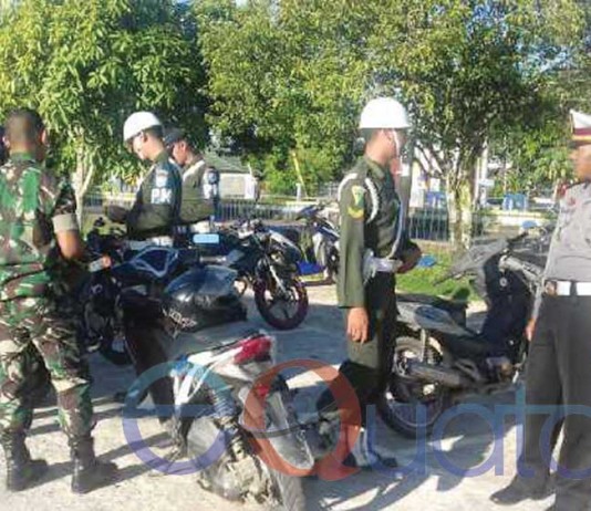 122 Pengendara Ditilang, Termasuk Empat Oknum TNI