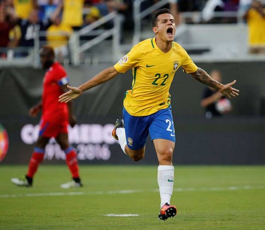 Brasil Bantai Haiti 7-1