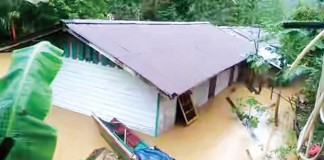 Banjir di Tanjung Lokang, Saking Derasnya Air, Bayi 11 Bulan Lepas dari Pelukan