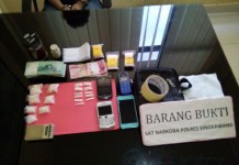 Dua Pengedar Sabu Digerebek di Indekos