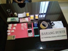 Dua Pengedar Sabu Digerebek di Indekos