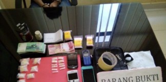 Dua Pengedar Sabu Digerebek di Indekos