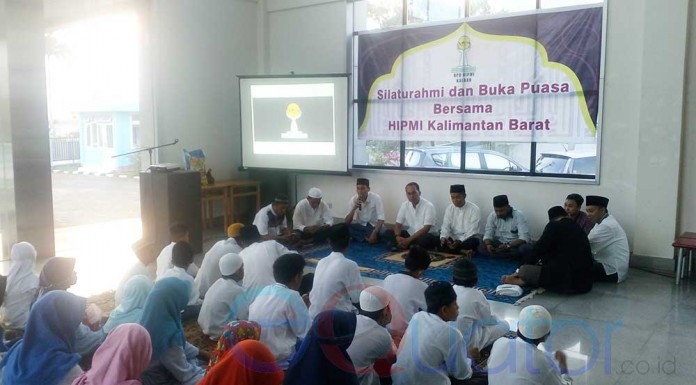 HIPMI Kalbar Berbagi, Buka Puasa Bersama Anak Panti Asuhan