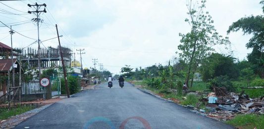 Jalan Poros Penghubung Kecamatan segera Rampung