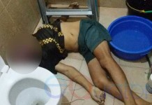 Histeris, Lihat Suami Tewas Tergantung di Kamar Mandi