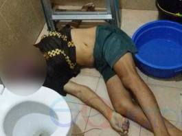 Histeris, Lihat Suami Tewas Tergantung di Kamar Mandi